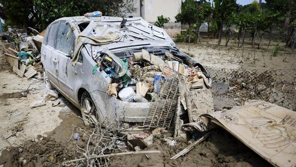 Potret Kerusakan Akibat Banjir di Italia