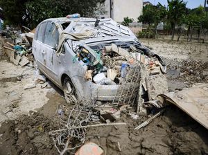 Potret Kerusakan Akibat Banjir di Italia