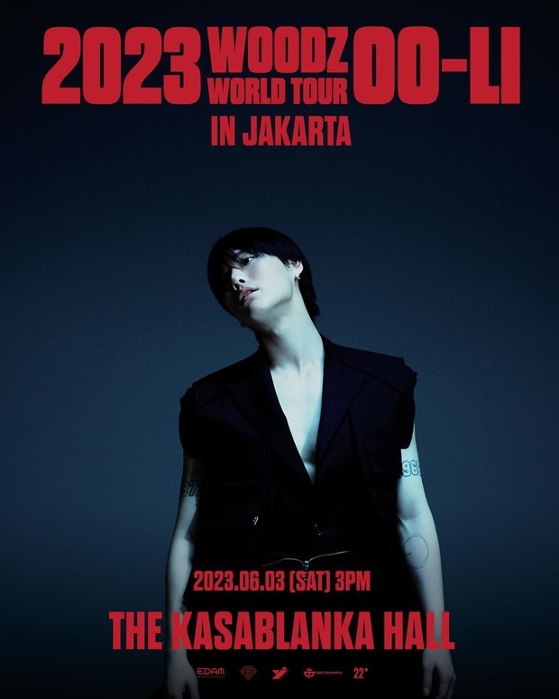 Potret konser WOODZ 'OO-LI'./Foto: instagram.com/mecimapro Potret konser WOODZ 'OO-LI'