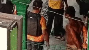 Penampakan Samson Saat Diamankan Polisi Usai Bikin Onar di Sukabumi Penampakan Samson Saat Diamankan Polisi Usai Bikin Onar di Sukabumi