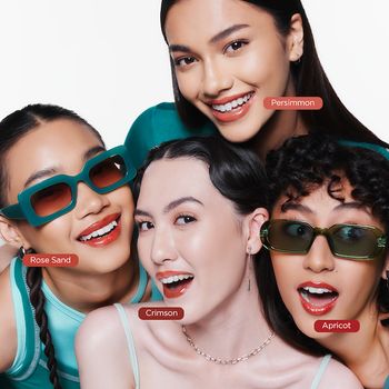 Warna-warna dari Luxcrime Lip Stain