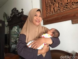 Cerita Dina Calhaj Asal Jogja Sempat Galau Tinggalkan Bayi Usia 2 Bulan