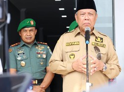 Benyamin Dampingi Pangdam Jaya Resmikan 2 Koramil Baru di Tangsel