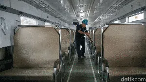 Segera Meluncur! Gerbong Kereta Ekonomi KAI Rasa Eksekutif!