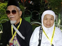Cerita CJH Tunanetra Asal Magetan Wujudkan Mimpi Naik Haji