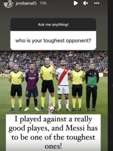 Jordi Amat dan Lionel Messi.