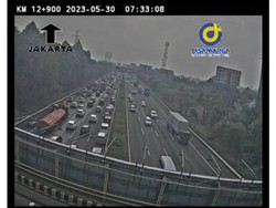 Lalin di Tol Tangerang Arah Jakarta Padat di Sejumlah Titik Pagi Ini