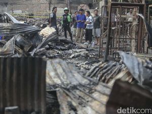 Kondisi Terkini di Lokasi Kebakaran Duren Sawit