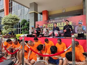 21 Maling Motor di Gresik Disikat, Tiga Pelaku Ditembak 21 Maling Motor di Gresik Disikat, Tiga Pelaku Ditembak