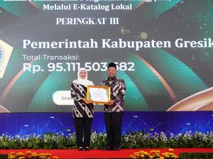 Dorong Belanja Lewat E-Katalog, Pemkab Gresik Tuai Apresiasi Khofifah
