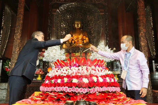 Perayaan Hari Raya Waisak di China/Foto:China Daily Perayaan Hari Raya Waisak di China.