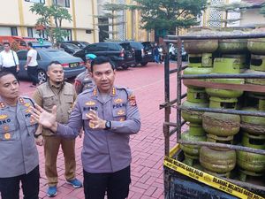 Gas Oplosan Produk Sindikat di Kota Bogor Dijual ke Agen di Jakarta-Bekasi