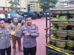Gas Oplosan Produk Sindikat di Kota Bogor Dijual ke Agen di Jakarta-Bekasi