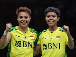 Apri/Fadia Masih Adaptasi di Thailand Open 2023