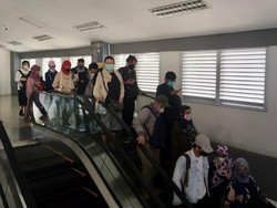 Eskalator di Stasiun Duri Selesai Diperbaiki, Penumpang Harap Bisa Awet