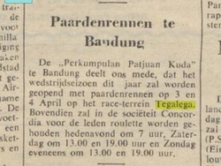 Cinta Dua Sejoli Bersemi di Pacuan Kuda Sumedang Tempo Dulu