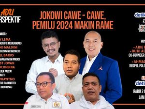 Adu Perspektif: Jokowi Cawe-cawe, Pemilu 2024 Makin Ramai