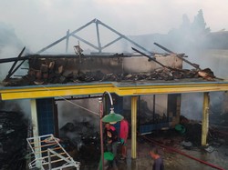 Usaha Penggorengan Kerupuk di Klaten Terbakar, Kerugian Rp 600 Juta