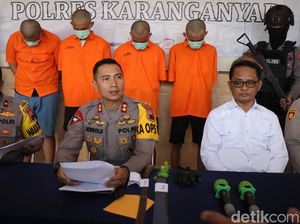 Batal Tawuran, 4 Pria Asal Klaten Keroyok Pemotor di Karanganyar