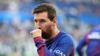Lionel Messi. Al Hilal pernah mengajukan tawaran gaji fantastis, yang bisa memecahkan rekor dunia, buat Messi yang pada akhirnya lebih memilih untuk main di Amerika Serikat bersama Inter Miami. Foto: Getty Images/Xavier Laine
