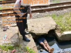 Bikin Geger! Dikira Mayat di Selokan Bogor, Ternyata....