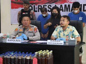2 Residivis Penjual Madu Palsu di Lamandau Kalteng Ditangkap