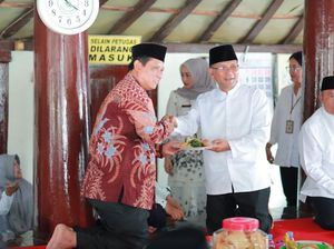 Wabup Klaten Sambut Kedatangan Bupati Boyolali di Makam Sunan Pandanaran