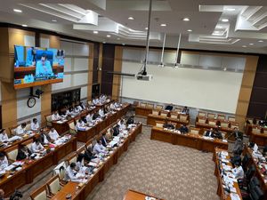 Rapat di Komisi III DPR, Menkumham Usul Pagu Anggaran 2024 Rp 24 T Rapat di Komisi III DPR, Menkumham Usul Pagu Anggaran 2024 Rp 24 T