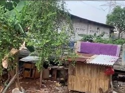 Penampakan Sampah Menumpuk Menahun di Sodetan Kampung Sumur Jaktim
