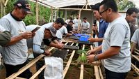 Sekolah Lapang atau Learning Farm untuk Para Petani