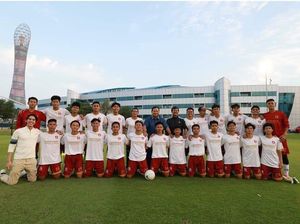 Pemain Persib U-17 Terkesan Fasilitas Latihan di Qatar Pemain Persib U-17 Terkesan Fasilitas Latihan di Qatar