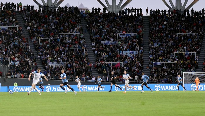 LA PLATA, ARGENTINA - MAY 25: A general view during the FIFA U-20 World Cup Argentina 2023  Group E match between Uruguay and England at Estadio Unico Diego Armando Maradona on May 25, 2023 in La Plata, Argentina. (Photo by Tim Nwachukwu - FIFA/FIFA via Getty Images)
