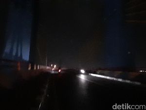 Lapor Wak, Sebagian Lampu Jalan di Atas Jembatan Musi IV Mati