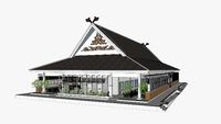 Lagi Dibangun, Begini Desain Rest Area di Tol Pekanbaru-Dumai