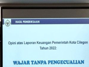 Pemkot Cilegon Raih Predikat WTP 10 Kali Berturut-turut dari BPK