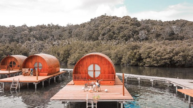 Pesona Alam yang Masih Alami/ Foto: Instagram/trip.pahawang Foto: Instagram/trip.pahawang