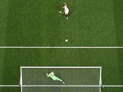 Sevilla kunci titel Liga Europa pada Kamis (1/6) dini hari WIB. Los Palanganas kalahkan AS Roma di babak final dengan skor 1-1 di waktu normal, kemudian lanjut ke babak adu penalti menang 4-1 (Getty Images)