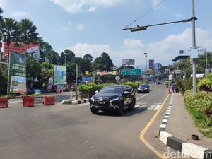 One Way Arah Jakarta Diterapkan, Kendaraan Menuju Puncak Bogor Disetop