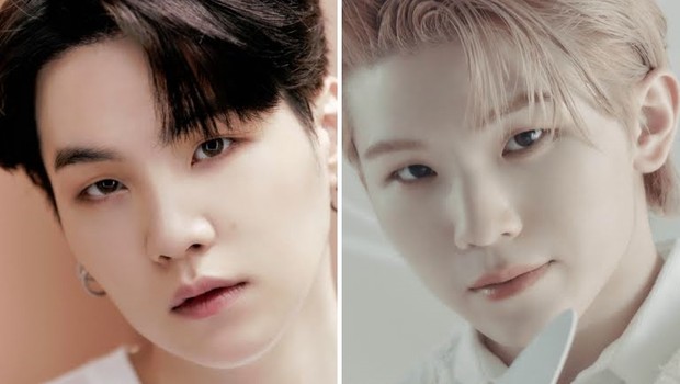 Suga BTS dan Woozi Seventeen/Foto: koreaboo.com