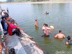 Hendak Tolong Keponakan, Warga Blora Tewas Tenggelam di Embung Jomblang