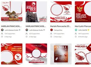 35 Link Twibbon Hari Lahir Pancasila 2023 dan Sejarah Peringatannya 35 Link Twibbon Hari Lahir Pancasila 2023 dan Sejarah Peringatannya
