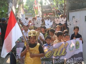 Peringati Hari Lahir Pancasila, Warga Bantul Gelar Merti Wayang Beber Garuda