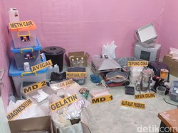 Ribuan Ekstasi Dibuat di Rumah Kontrakan Semarang, Mau Diedarkan ke Mana?