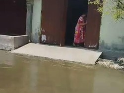 Banjir Rob Rendam Medan Belawan, Ketinggian Air Capai 40 Cm