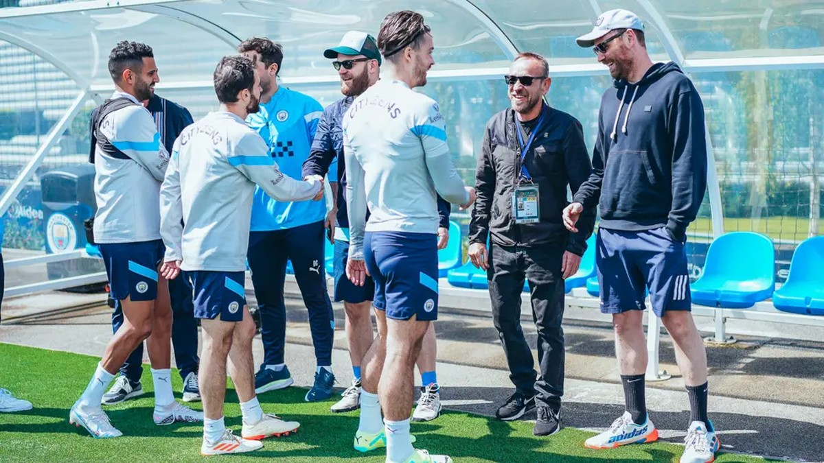 Manchester City kedatangan Coldplay jelang final Piala FA. (Foto: dok. Manchester City)