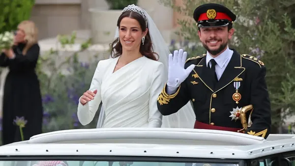 8 Gaya Wanita Arab, Kerabat Raja Salman Saat Dinikahi Pangeran Yordania