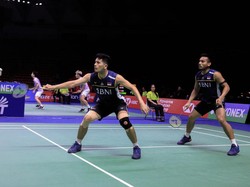 Hasil Indonesia Open 2023: Pram/Yere Menang Dramatis atas The Daddies