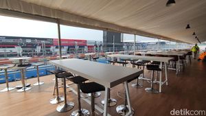 Melihat Fasilitas Tribun Royal Suite Formula E Jakarta Seharga Rp 20 Juta