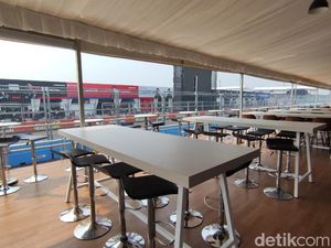 Melihat Fasilitas Tribun Royal Suite Formula E Jakarta Seharga Rp 20 Juta