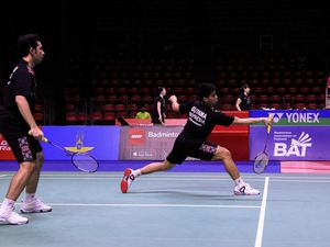 Hasil Thailand Open 2023: Sabar/Reza Kandas di Perempatfinal